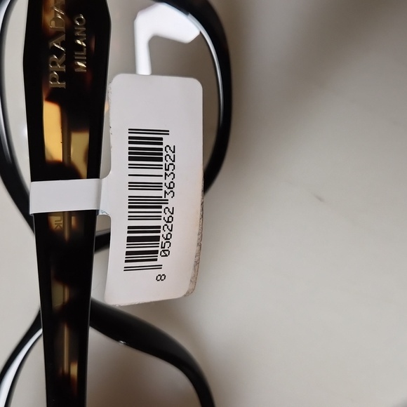 Prada Glossy Black Cat-Eye Glasses - Picture 4 of 4